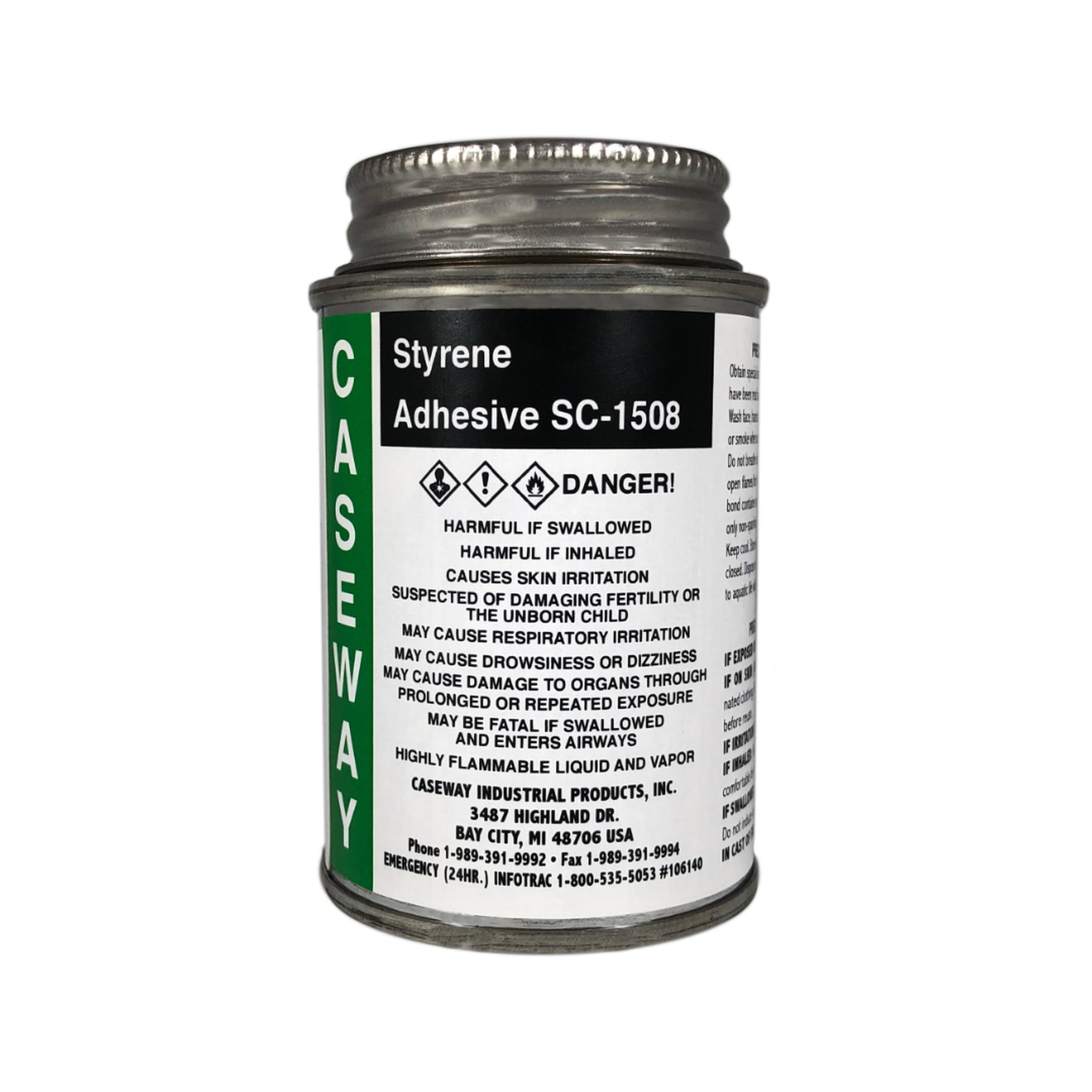 SC1508 Bodied Styrene Cement 1/4 pint (4 fl oz)