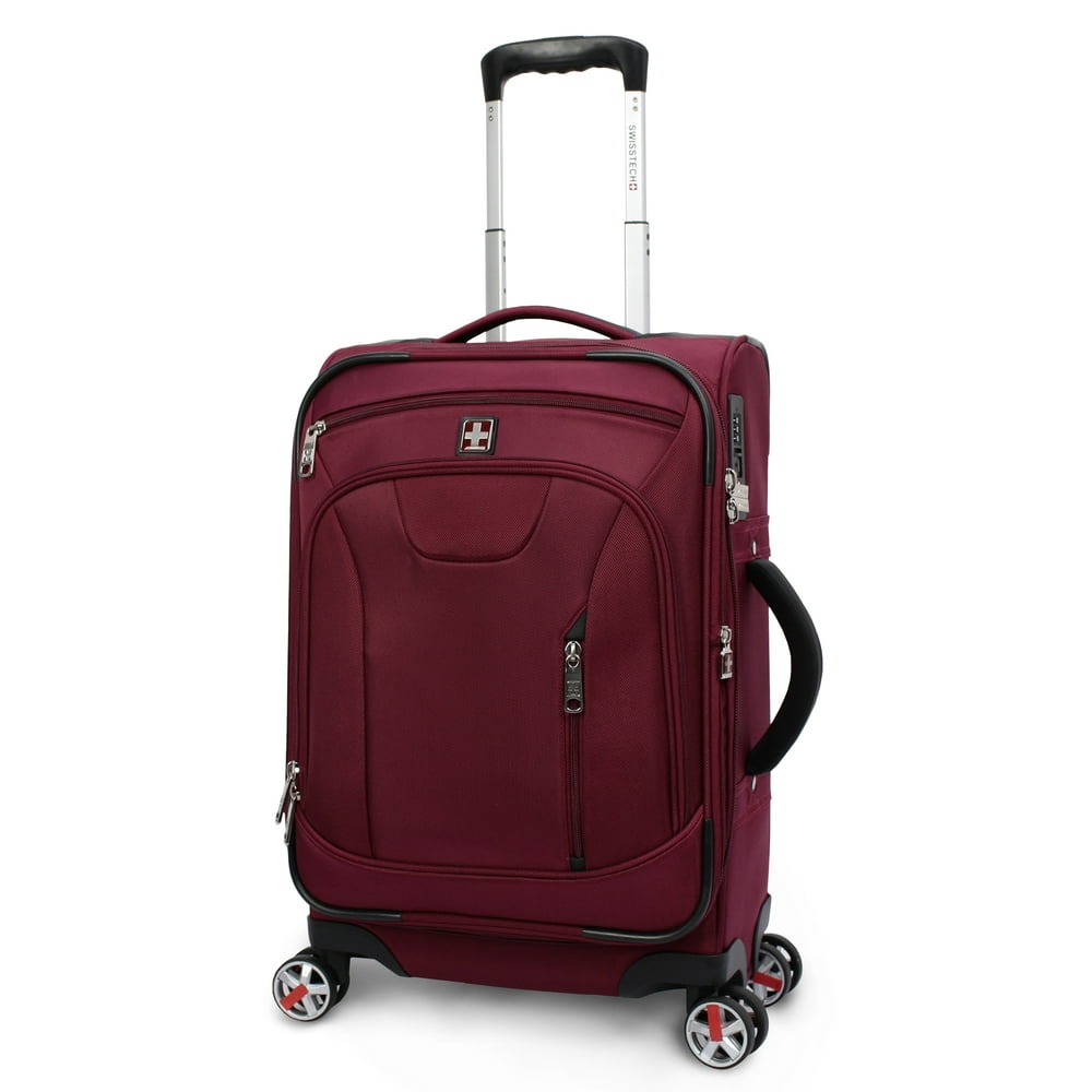 Swiss Tech SwissTech Executive 21" Carryon Luggage,Red