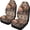 Bear Sunset, variant on XYZCANDO Car Seat Covers Retro Floral 2 Pack Car Front Seat Covers Interior Decor Truck SUV Vehicle Protective Removable Car Seat Protector