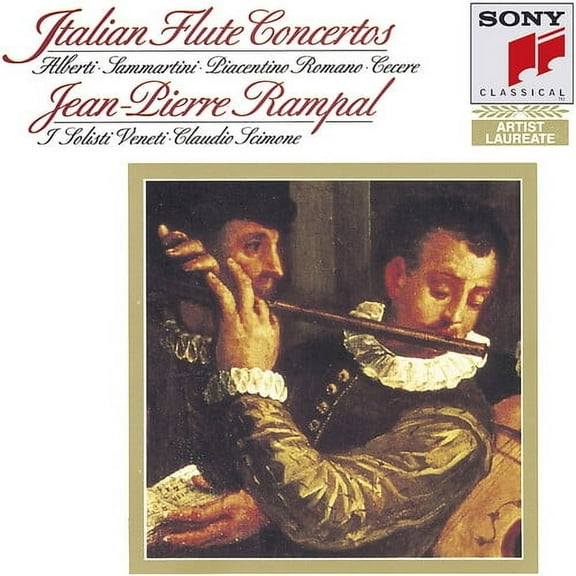 Jean-Pierre Rampal - Italian Baroque Flute Concertos - Music & Performance - CD