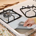thumbnail image 2 of 1/4/6Pcs Gas Stove Covers Reusable Kitchen Tool Square Gas Stove Cover Protective Cleaning Mat for Kitchen, 2 of 7
