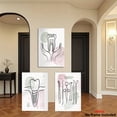 thumbnail image 4 of 3pcs Decorative Artwork, 2D Unframed Canvas Prints, Decor for Dental Clinics, Line Art Dental Posters, Tooth Anatomy Art, Gifts for Dentists, Dental Posters, Abstract Dental Art, Oral Medicine Art,, 4 of 4