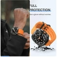 thumbnail image 6 of KOMI [2Pack for Samsung Galaxy Watch 7 Ultra 2024 Screen Protector Case 47mm Accessories, Protective Face Cover for 47 mm, Hard Bumper Built-in Tempered Glass Film for Women Men, 6 of 7