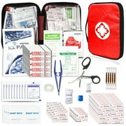 300 PCS Travel First Aid Kits Car Emergency First Aid Supplies for Business Survival Gear and Equipment Home First Aid Kit Essentials