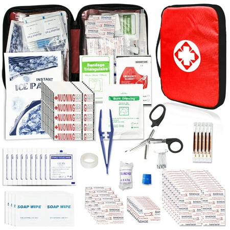 300 PCS Travel First Aid Kits Car Emergency First Aid Supplies for Business Survival Gear and Equipment Home First Aid Kit Essentials