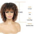 thumbnail image 2 of Deep Wave Lace Front Wig, Human Hair, 180 Density, HD Full Lace Front Wig, Curly Human Hair Wig with Baby Hair for Women, 2 of 5