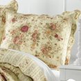thumbnail image 4 of Greenland Home Fashions Ensemble de Courtepointe Rose Antique 100 % Coton, 4 of 5