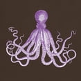 thumbnail image 3 of CafePress - Purple Octopus Dark T Shirt - 100% Cotton T-Shirt, 3 of 4