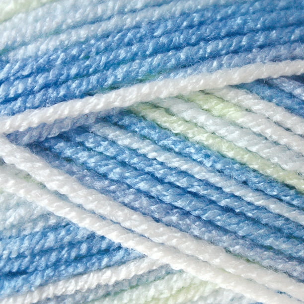 Mary Maxim Trendy Baby Yarn Bouncing Blue Variegated