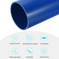 thumbnail image 3 of Uxcell Rigid Round Pipe 101.6mm(4 inch) ID 110mm OD 330mm Blue High Impact for Water Pipe Crafts Cable Sleeves, 3 of 6