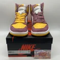 thumbnail image 2 of Size 10.5 - Jo r-dan 1 Retro High OG Brotherhood 2022 White Yellow Leather, 2 of 6