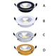 thumbnail image 5 of Matsuzay Foco empotrable de techo para cocina, 220V, 3W, para oficina, ajustable, empotrado, de aluminio, 6000-6300K, accesorios de iluminación Iluminación y accesorios Negro, 5 of 6