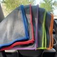 thumbnail image 6 of 6PCS Carbon Fiber Cleaning Cloth, 12x12 in Microfiber Towel for Streak-Free Glass Window Car, Reusable Lint-Free(xxw), 6 of 7