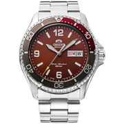 Men's Orient Mako-3 Automatic Diver's Style Red Dial Watch RA-AA0820R19B