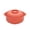 Orange, variant on Eespoir Soup Bowl with Lid, Mini Casserole Dish, Round Baking Bowl with Handles, Soup Oven Microwave Safe for Kitchen Cooking and Baking