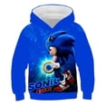 thumbnail image 3 of Sudadera con capucha de Sonic para niños, niñas y niños, moda de otoño, sudaderas con estampado de manga larga, camisetas geniales, ropa para hombres y mujeres, 3 of 5
