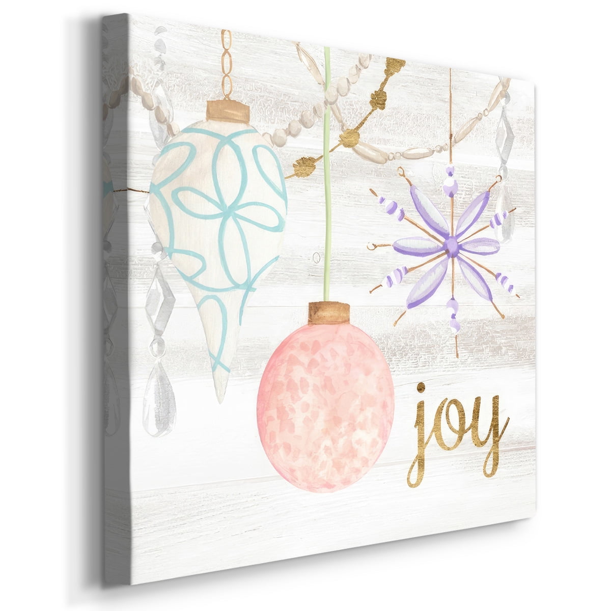 Elegant Ornaments II- Gallery Wrapped Canvas