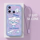 thumbnail image 1 of Kawaii Kuromi Anime para Xiaomi Redmi 12C 11 Prime A1 10 10X 9 9A 9T 9AT 8 8A 7 6 Pro 4G 5G funda de teléfono de cuerda líquida Coque Capa xuanjing  unisex, 1 of 2