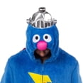 thumbnail image 3 of Sesame Street Adult Character Hooded Costume Pajama Union Suit Kigurumi Fleece 1PC Loungewear For Men Women Sleepwear, 3 of 6
