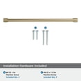 thumbnail image 4 of Amerock Faraday 12-5/8 inch (320mm) Center-to-Center Golden Champagne Cabinet Pull, 4 of 6
