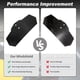thumbnail image 3 of Deflector de Viento Universal de 270mmx122mm / 10.63″x4.8″ para Motocicleta Unique Bargains, Parabrisas de Motocicleta ABS Negro 1 Juego, 3 of 6
