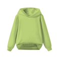 thumbnail image 3 of Kids' Hoodie Kangaroo Pocket Long Sleeve Casual Pullover Basic Comfortable Classic Solid Color Fall Top, 3 of 5