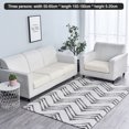 thumbnail image 1 of CAROOTU Solid Color Thicken Elastic Sofa Seat Cushion Cover Furniture Protector Corn, 1 of 5