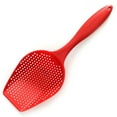 thumbnail image 1 of Scoop Colander-Red-Large, 1 of 3