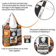 thumbnail image 4 of 5 Pack Foldable Shopping Bag,Halloween Icons Collage Pattern Reusable Grocery Bags with Pockets,Large Reusable Tote Bags with Handles Waterproof & Lightweight, 4 of 6