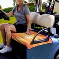 thumbnail image 2 of Garronmavis Coconut Tree Sunset Golf Cart Seat Cover Golf Cart Accessories Front Seat Cover Breathable Golf Cart Seat Blanket Towel with Holes Fit 50 x 31 Inches, 2 of 5