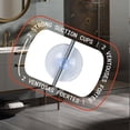 thumbnail image 4 of Acento 3-Tier Modern Hanging Shower Caddy, Non-Slip Neck & Suction Cups, No Drilling, Matte Satin, 4 of 12