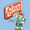 thumbnail image 3 of CafePress - Falcon Lunch T Shirt - Men's Classic Graphic T-Shirt, 3 of 4