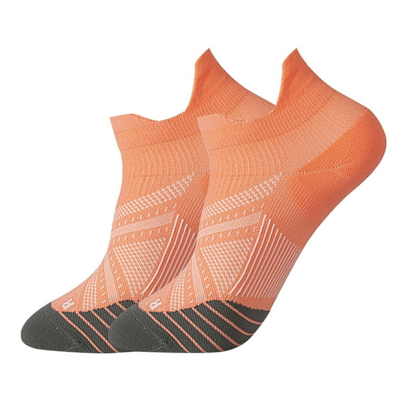 hcuribad Socks for Women, Customized Fashion PVC Bottom Color Can Be Customized Children's Style:Casual Sports Shoes, Crew Socks for Women, Ankle Socks for Women Orange M