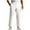 White, variant on lcziwo Men Classic Fit Dress Pants waffle knit Flat Front Formal Pants Solid Color Lightweight Comfortable Slacks with Pockets Black M