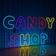 thumbnail image 3 of Handmadetneonsign Candy Shop Neon Sign, Candy Shop Wall Art Decor, Sweet Candy Store Wall Decor, 3 of 5