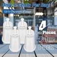 thumbnail image 2 of 4 Pack Replacement Water Filter for Breville Espresso Machine Barista Touch Bes880, Barista Pro BES878, Oracle Touch BES990, Oracle BES980, Dual Boiler BES920 Bambino ClaroSwiss Sage by, 2 of 6