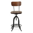 thumbnail image 3 of Carolina Classics Maris Adjustable Bar Stool, 3 of 5