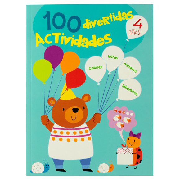 100 Divertidas Actividades 4 Años Yoyo Books 9789464548273