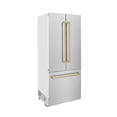 thumbnail image 3 of ZLINE KITCHEN AND BATH RBIVZSN36CB bottom freezer built in refrigerator, 3 of 5