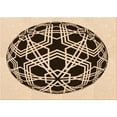thumbnail image 1 of Ahgly Company Machine Washable Indoor Rectangle Transitional Deep Peach Orange Area Rugs, 6' x 9', 1 of 7