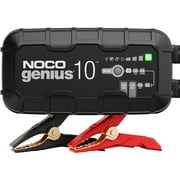 Pre-Owned NOCO GENIUS10, 10A Smart Car Battery Charger - Black (Fair)