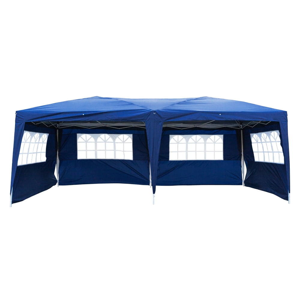 Kadyn Six Sides Waterproof Tent, Portable Waterproof Tent with 4 windows, Steel Canopy Tent for Wedding, Blue Kadyn Six Sides Waterproof Tent, Portable Waterproof Tent with 4 windows, Steel Canopy Tent for Wedding, Blue
