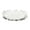 White, variant on Mango Steam Decorative Centerpiece, Fruit Plate/Bowl, Candy Dish (Flower, White)