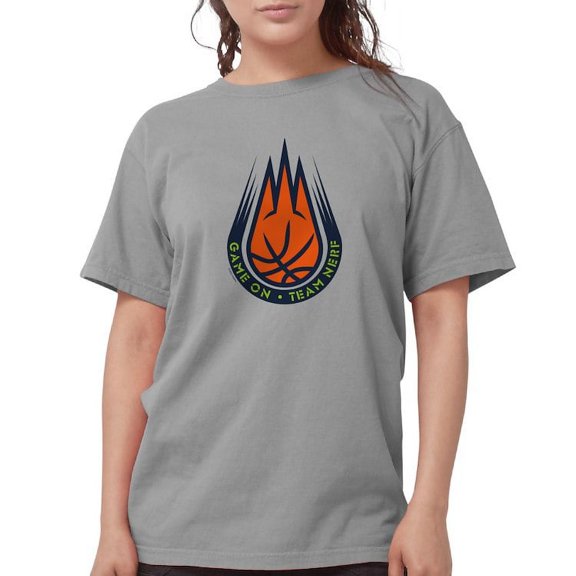 CafePress - Team Nerf Basketball T Shirt - Womens Comfort Colors® Shirt
