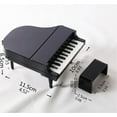 thumbnail image 2 of Mini Doll House Simulation Piano Model Pocket Grand Piano Decoration, Modern Decorations, 2 of 3