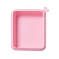 thumbnail image 2 of Molde de silicona para hornear de 9x11 pulgadas, molde rectangular antiadherente para pasteles, pan, brownies, lasaña, apto para microondas, horno, congelador y lavavajillas., 2 of 7