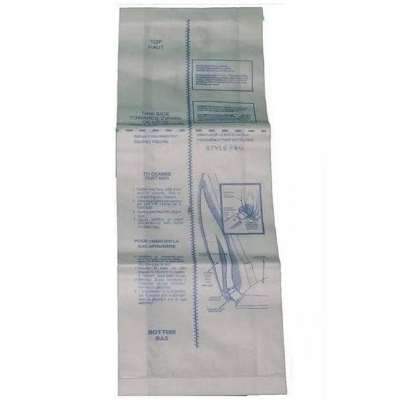Compatible with Eureka Compatible with Sanitaire Style F & G Vacuum Bags, 18 Per Pack # 216-9SW