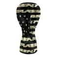 thumbnail image 2 of Yuyamidu American Flag Golf Club Head Covers Green Camo Driver Headcover, Fairway Wood Head Cover, Golf Hybrid Head Cover for Men Women, 2 of 7