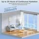 thumbnail image 4 of Humidifiers for Bedroom, 3L Tank for 30H 20dB Quiet Mist Time,Dual Nozzles, LED Lights,for Baby and Large Rooms, 4 of 5
