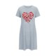 thumbnail image 4 of Camisón corto de mujer, vestido de largo medio con estampado de moda, camisón corto extragrande de mujer, camisón de manga corta con estampado de pecho a la moda, camisón de mujer, 4 of 4